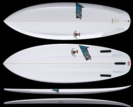 Black shop magic surfboard